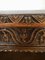 19th Century Carved Oak Open Bookcase 8