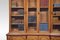 Großes Eichenholz Bücherregal mit Vier Türen 2