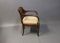 Antique Mahogany and Brass Armchair, 1830s 2