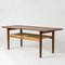 Table Basse en Teck et Rotin par Hans J. Wegner pour Andreas Tuck 2