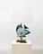 Large Ceramic Fish Table Lamp, France, 1970s, Image 11