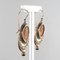 Italian Angel Cameo Pearls Vermeil Drop Earrings, Set of 2 9