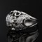 French Art Deco Diamonds and 18 Karat White Gold Dome Ring, 1930s, Image 4