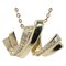 Diamonds and 18 Karat Yellow Gold Necklace Pendant, Image 1