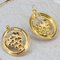 20th Century 18 Karat Yellow Gold Creoles Earrings, Set of 2, Image 9