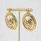 20th Century 18 Karat Yellow Gold Creoles Earrings, Set of 2 5