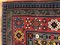 19th Century Yellow Green Red Caucasian Talish Rug, Image 8