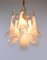Vintage Murano Glass Petals Gold Plated Wall Sconces from Novaresi, Set of 2, Image 8
