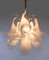 Vintage Murano Glass Petals Gold Plated Chandelier from Novaresi, Image 7