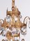 Jewel Swarovski Crystal & Gilt-Brass Chandelier by Ernst Palme, 1960s 10