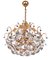 Jewel Swarovski Crystal & Gilt-Brass Chandelier by Ernst Palme, 1960s 8