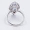 Bague en Or Blanc 18k avec 2ct de Diamants et 1ct de Saphirs 5