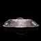 Vintage English Silver-Plated Serving Tray, 1940, Image 4