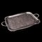 Vintage English Silver-Plated Serving Tray, 1940, Image 2