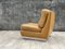 Leather Armchair with Chromed Metal Base, 1970s, Image 7