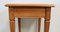 Small Solid Oak Blonde Side Table, 1950s, Image 7