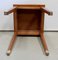 Small Solid Oak Blonde Side Table, 1950s, Image 17