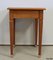 Small Solid Oak Blonde Side Table, 1950s 14