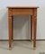 Small Solid Oak Blonde Side Table, 1950s, Image 1