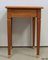 Small Solid Oak Blonde Side Table, 1950s 11