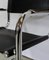 Black Leather and Chrome Metal Chair, 1970s, Image 12