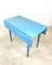 Extendable Blue Dining Table, Sweden, 1960s 3