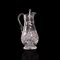 Vintage English Glass Punch Serving Ewer, Mid 20th Century 1