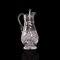 Vintage English Glass Punch Serving Ewer, Mid 20th Century, Image 1