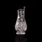 Vintage English Glass Punch Serving Ewer, Mid 20th Century 4