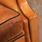 20th Century French Tan Leather Club Chairs, 1930s, Set of 3, Image 25
