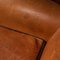 20th Century French Tan Leather Club Chairs, 1930s, Set of 3 13