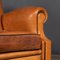 20th Century French Tan Leather Club Chairs, 1930s, Set of 3 17