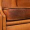 20th Century French Tan Leather Club Chairs, 1930s, Set of 3 24