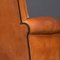 20th Century French Tan Leather Club Chairs, 1930s, Set of 3 22