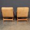 20. Jahrhundert Leder & Teak Stühle von Ikea, 1960er, 2er Set 4