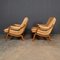 20th Century Leather & Teak Chairs from Ikea, 1960s, Set of 2, Image 6