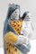 Polychrome irdene Jungfrau mit Kind, 18. Jahrhundert 4