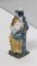Polychrome irdene Jungfrau mit Kind, 18. Jahrhundert 3