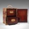 Antique Chinese Rosewood Collectors Box or Decorative Specimen Case, 1920s 2