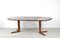 Danish Extendable Round Teak Dining Table from Skovby, 1960s 4