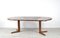 Danish Extendable Round Teak Dining Table from Skovby, 1960s, Image 4