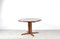 Danish Extendable Round Teak Dining Table from Skovby, 1960s 10