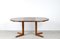 Danish Extendable Round Teak Dining Table from Skovby, 1960s 7