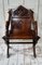 Antique Gothic Oak Glastonbury Chairs, Set of 2, Image 1
