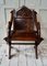 Antique Gothic Oak Glastonbury Chairs, Set of 2 4