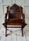 Antique Gothic Oak Glastonbury Chairs, Set of 2, Image 4