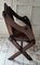 Antique Gothic Oak Glastonbury Chairs, Set of 2, Image 14