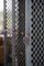 Metal Grid Cabinet with 3 Doors 7