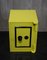 Caja fuerte vintage amarilla Pantone 389C, Imagen 3
