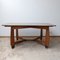 Art Deco Amsterdam School Extendable Dining Table, Image 1